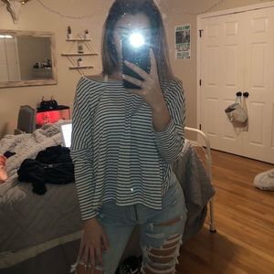 Really comfy, loose shirt.